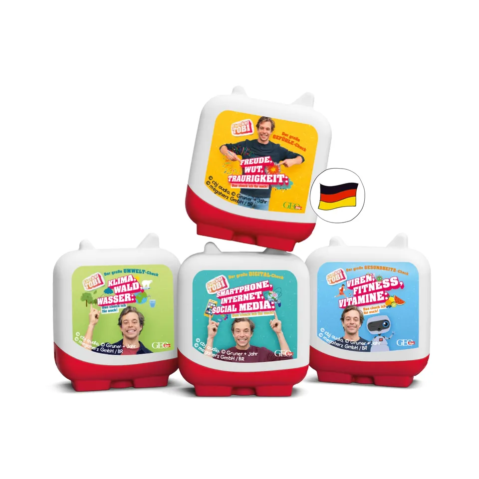 tonies-clever-checker-tobi-h-rfigur-4er-set-ab-8-jahren-wissen image 1