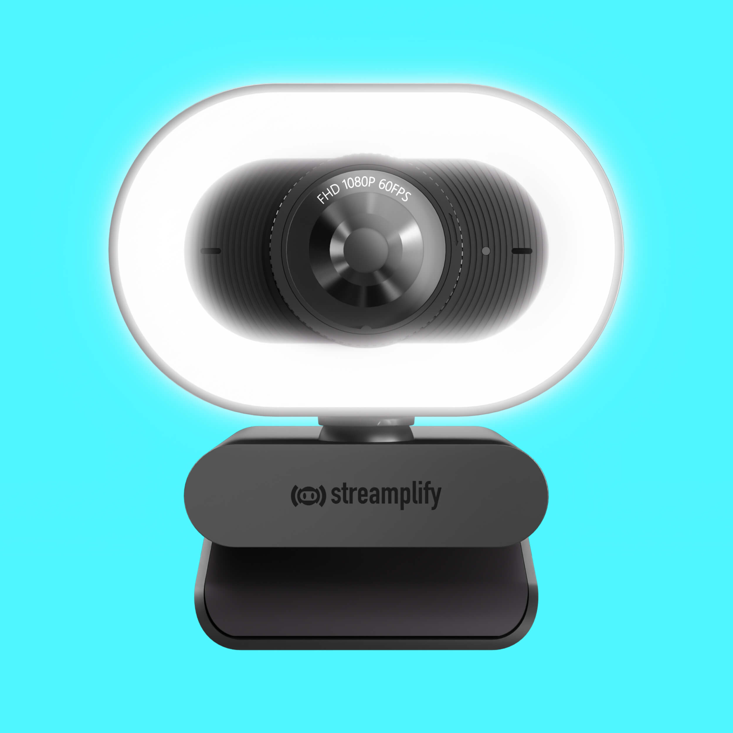 streamplify-cam-plus-webcam-1080p-mit-ringlicht image 1