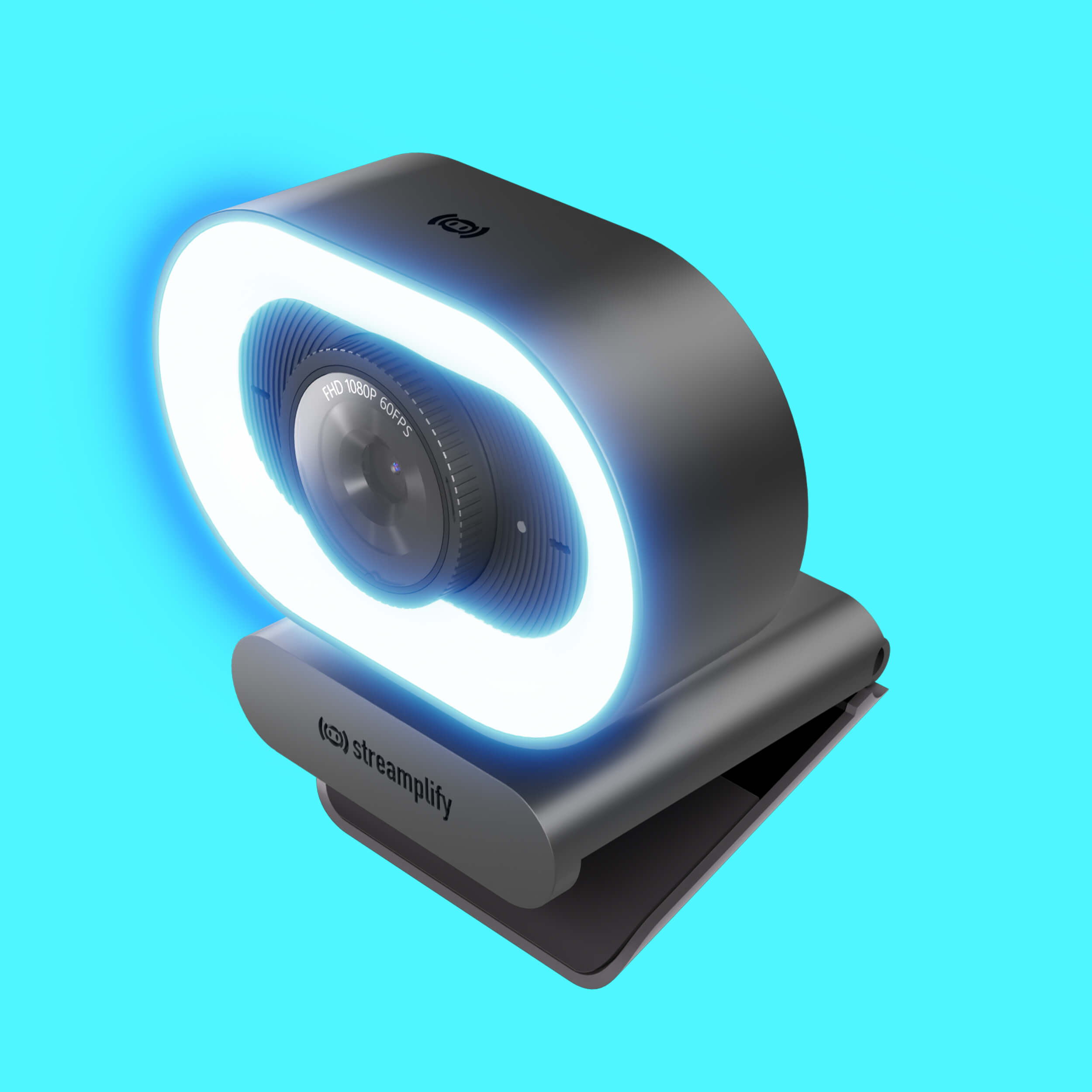 streamplify-cam-plus-webcam-1080p-mit-ringlicht image 2