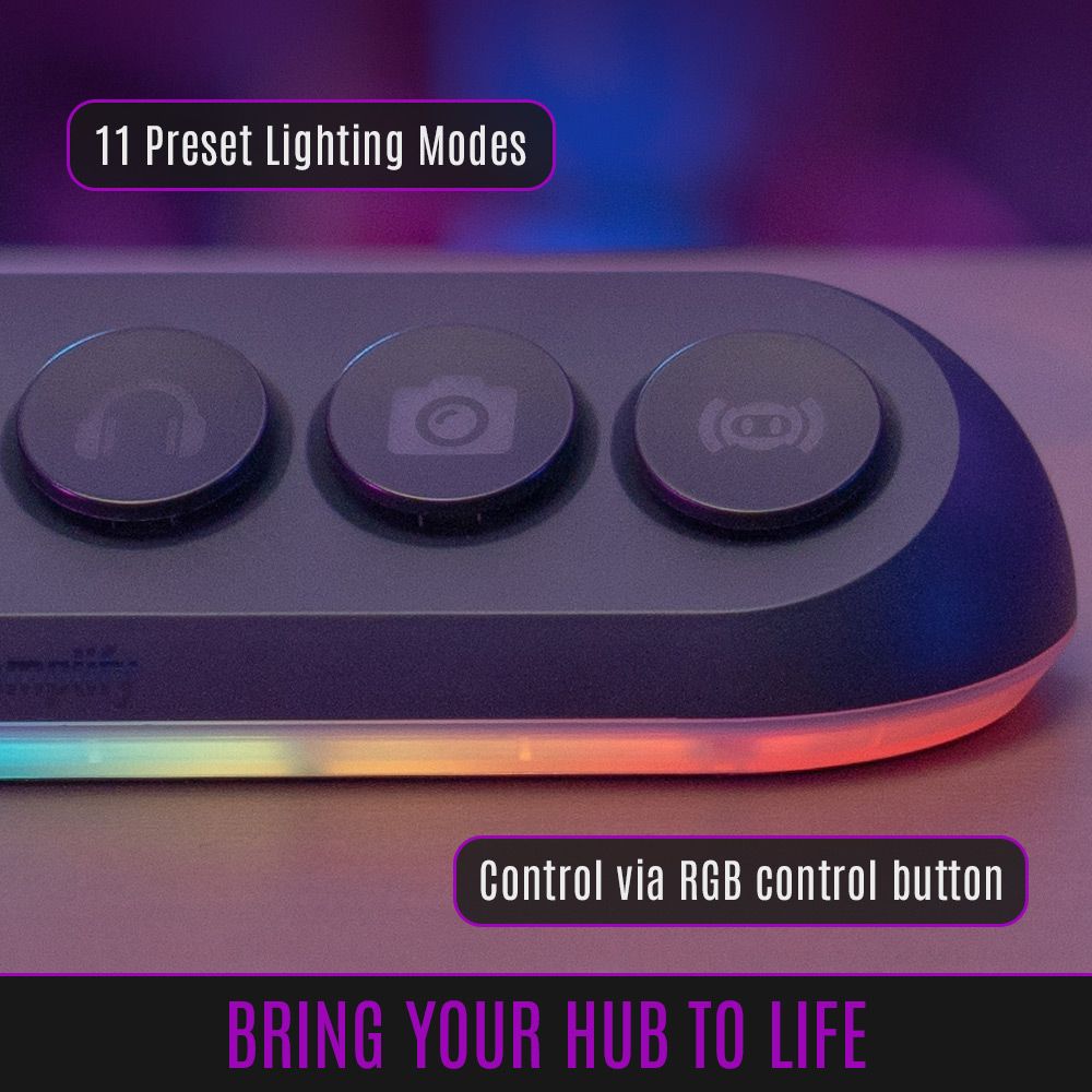 streamplify-hub-deck-5-usb-hub-mit-rgb-und-schalter image 2