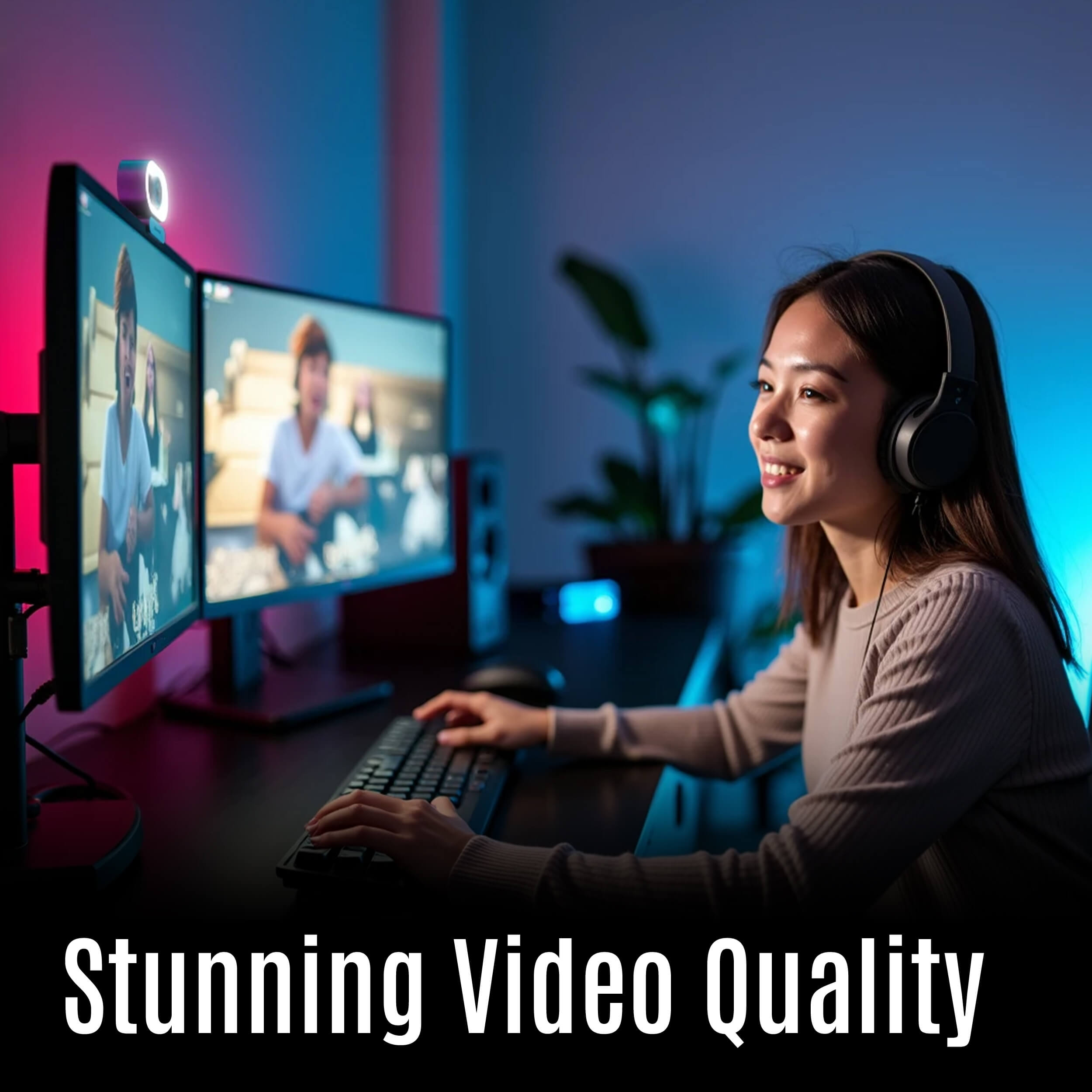 streamplify-cam-plus-webcam-1080p-mit-ringlicht image 3