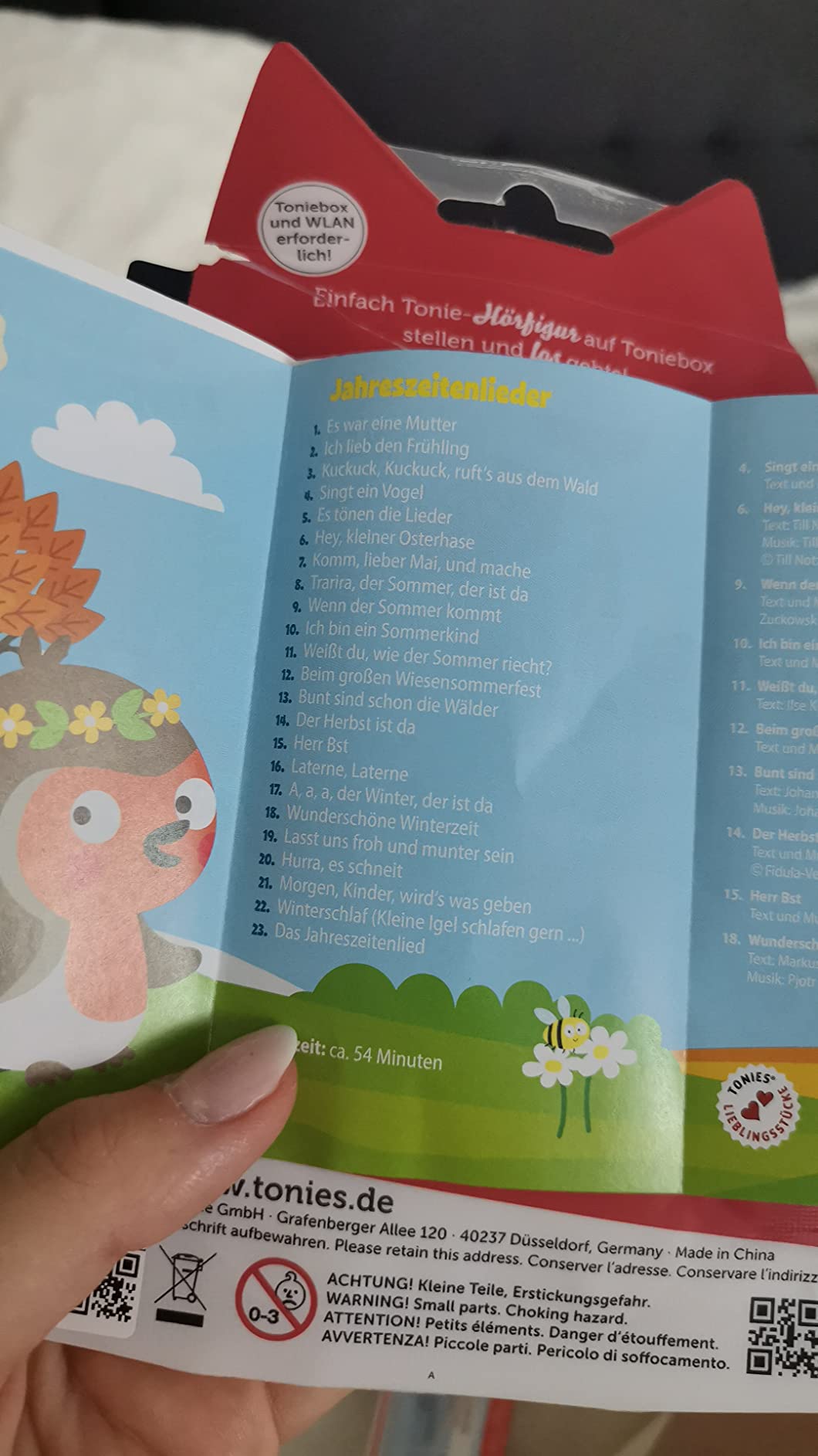 Lieblingsfigur im Kindergartenalter