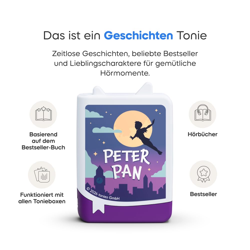 tonies-book-tonies-peter-pan-h-rfigur-lieblings-literatur-ab-7 image 2