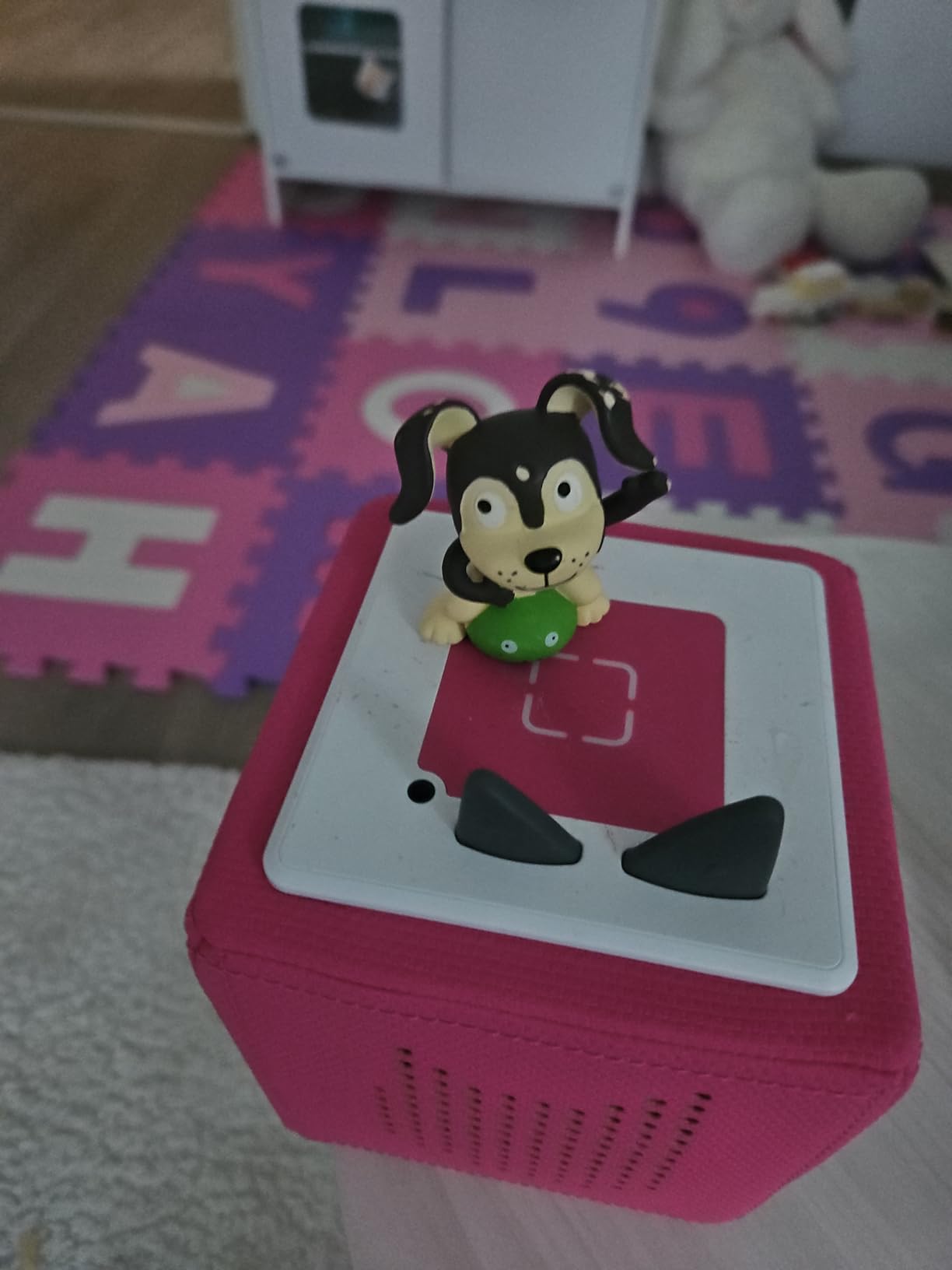 Turnstunde im Wohnzimmer