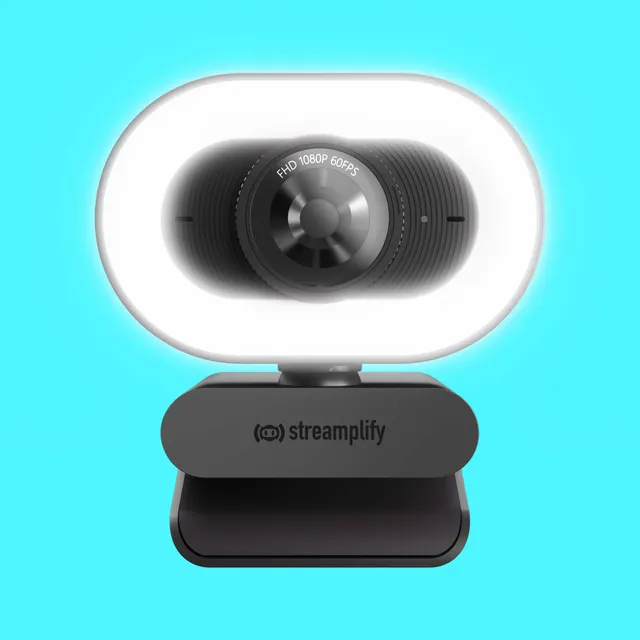 streamplify-cam-plus-webcam-1080p-mit-ringlicht image 1