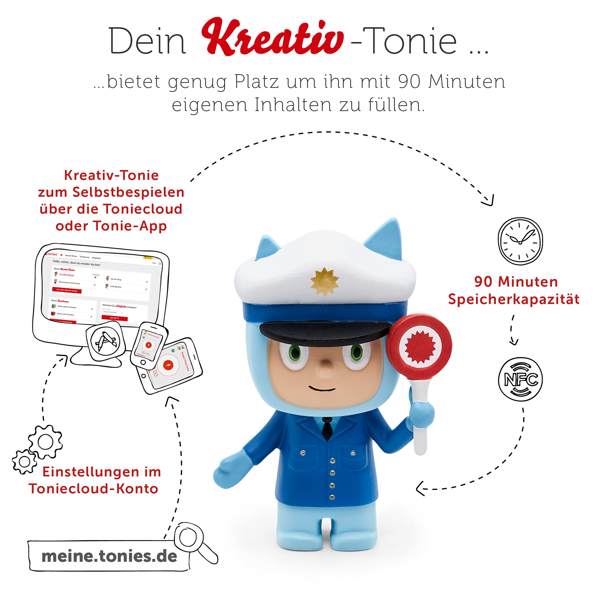 tonies-kreativ-polizist-h-rfigur-zum-selbstbespielen-90-minuten image 3