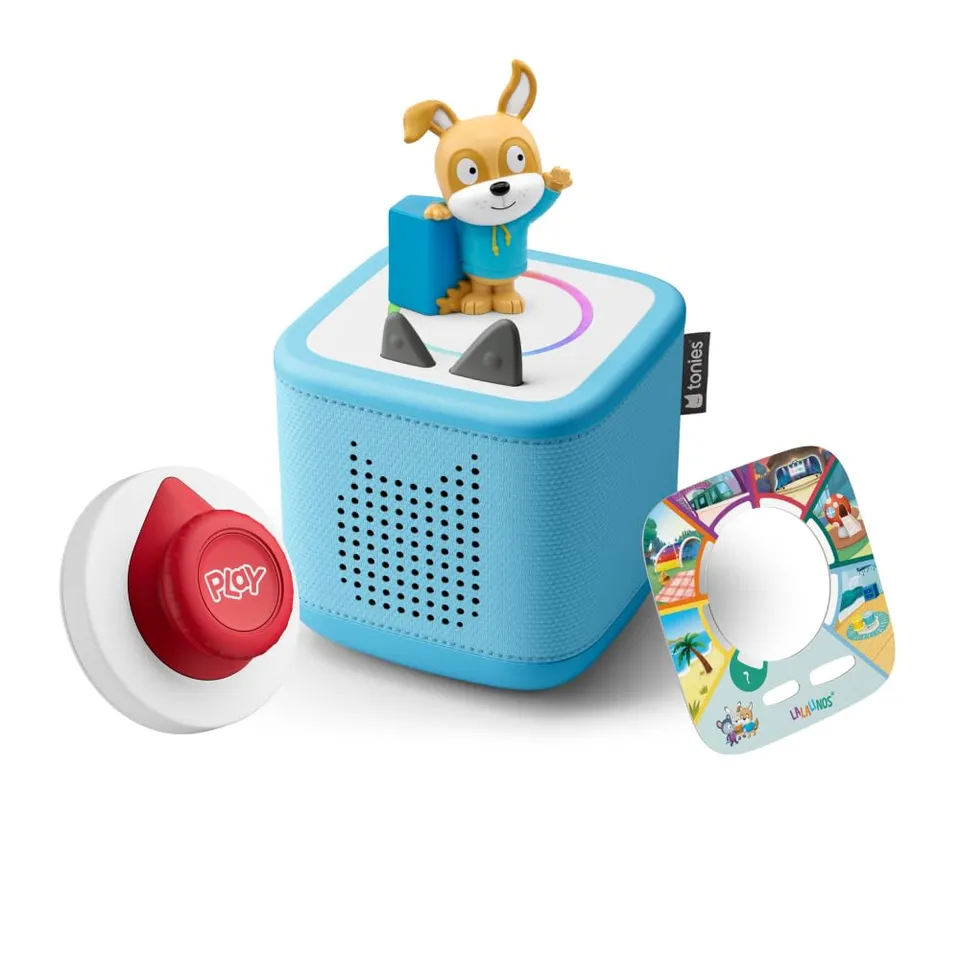 tonies-toniebox-2-tonieplay-bundle-lalalinos-himmelblau-spiel image 1
