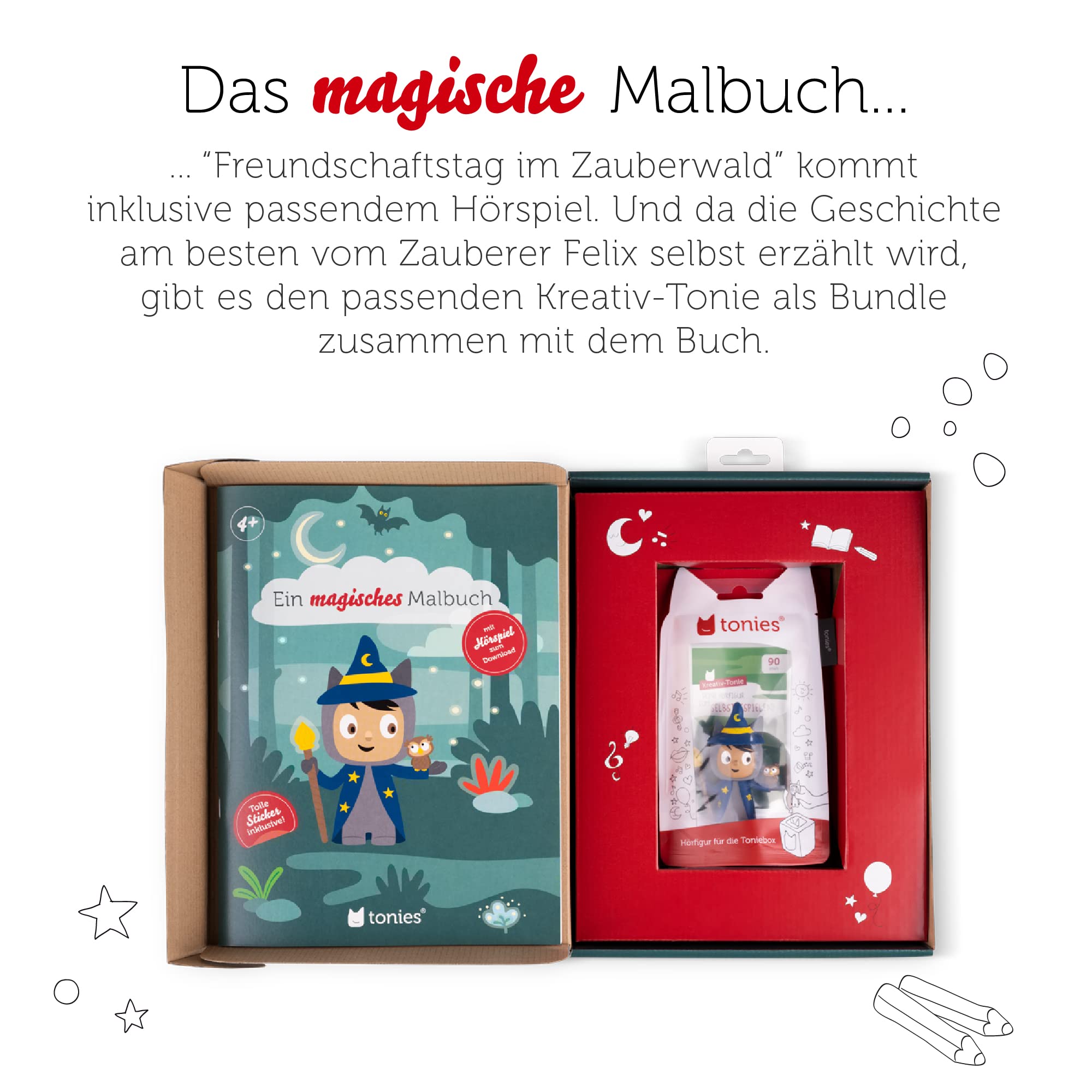 tonies-malbuch-kreativ-zauberer-ausmalbuch-freundschaftstag-zauberwald image 2