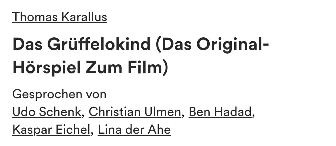 Zwei Geschichten auf einmal