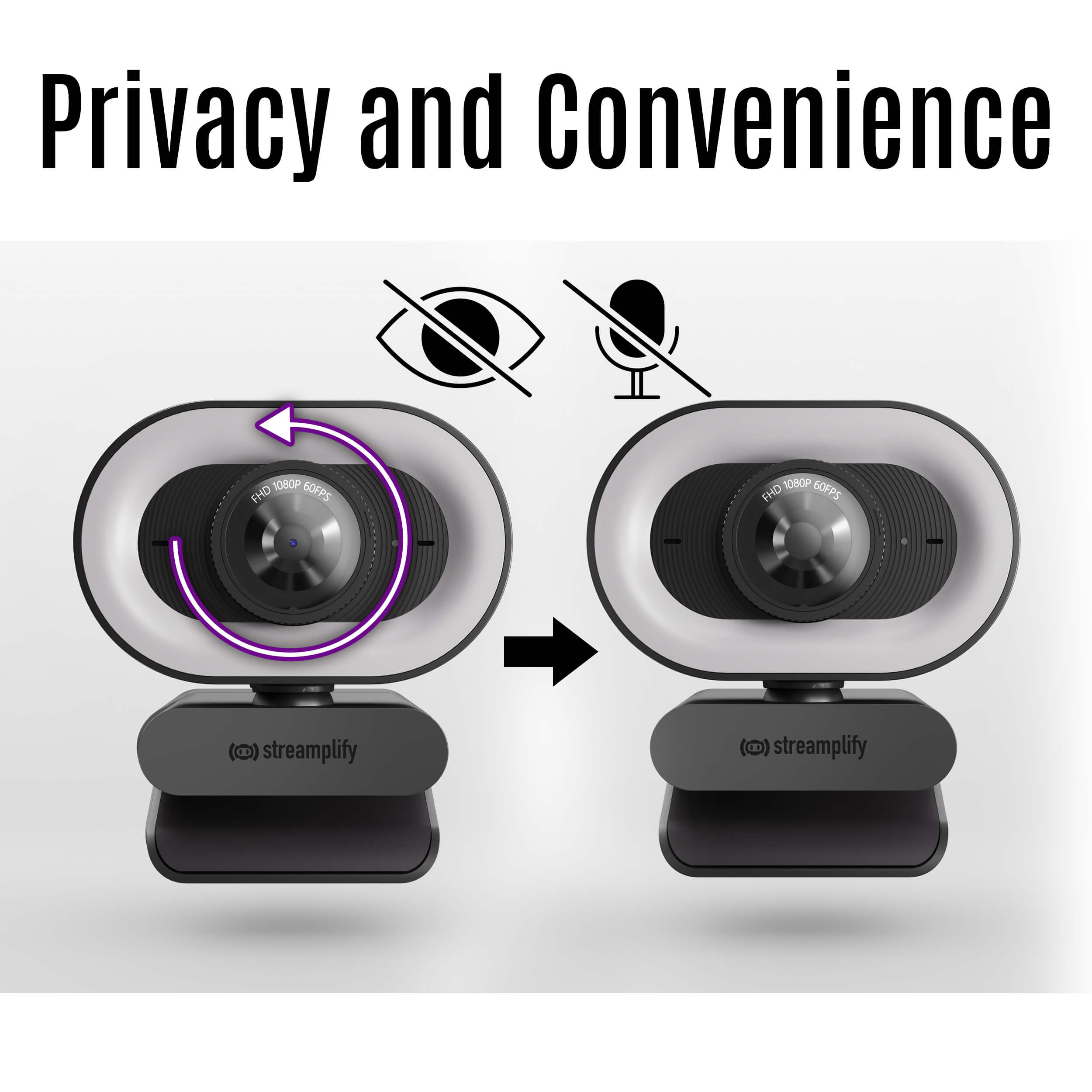 streamplify-cam-plus-webcam-1080p-mit-ringlicht image 6